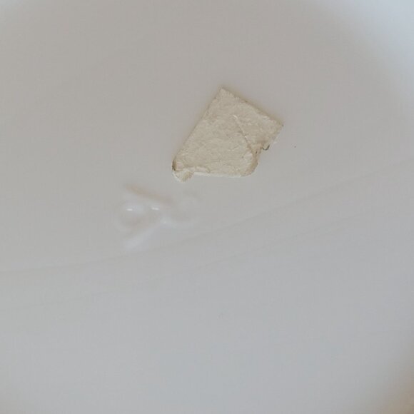 Vintage Fenton Ruffled White Milk Glass Vase With Floral Embossed Design - Picture 7 of 7